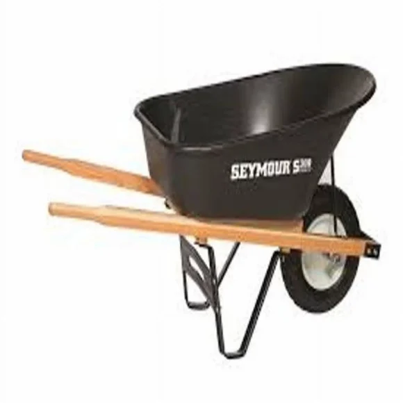 Seymour Midwest  Pro Value Wheelbarrow 6 cu. ft. Poly - MadeInUSA