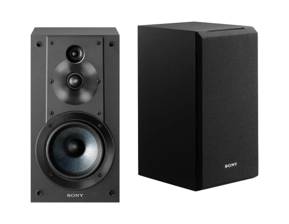 Sony SS-CS5 Stereo Bookshelf Speakers, Black (Pair) - MadeInUSA