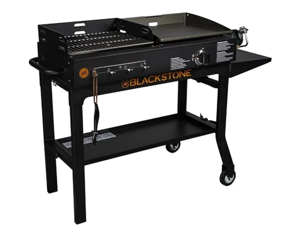 Blackstone Duo 17 Griddle and Charcoal Grill Combo - MadeInUSA - Image 11