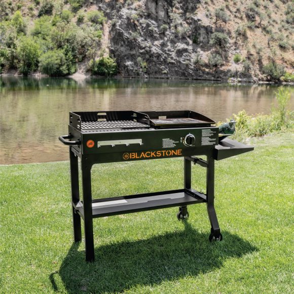 Blackstone Duo 17 Griddle and Charcoal Grill Combo - MadeInUSA - Image 2